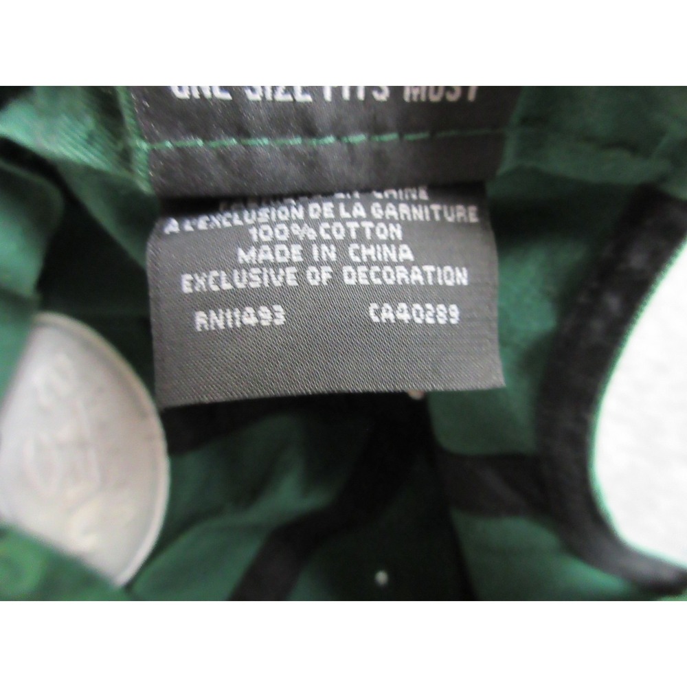 New York Jets Hat Cap Strap Back Green NFL Football Mens One Size New Era - Picture 11 of 15